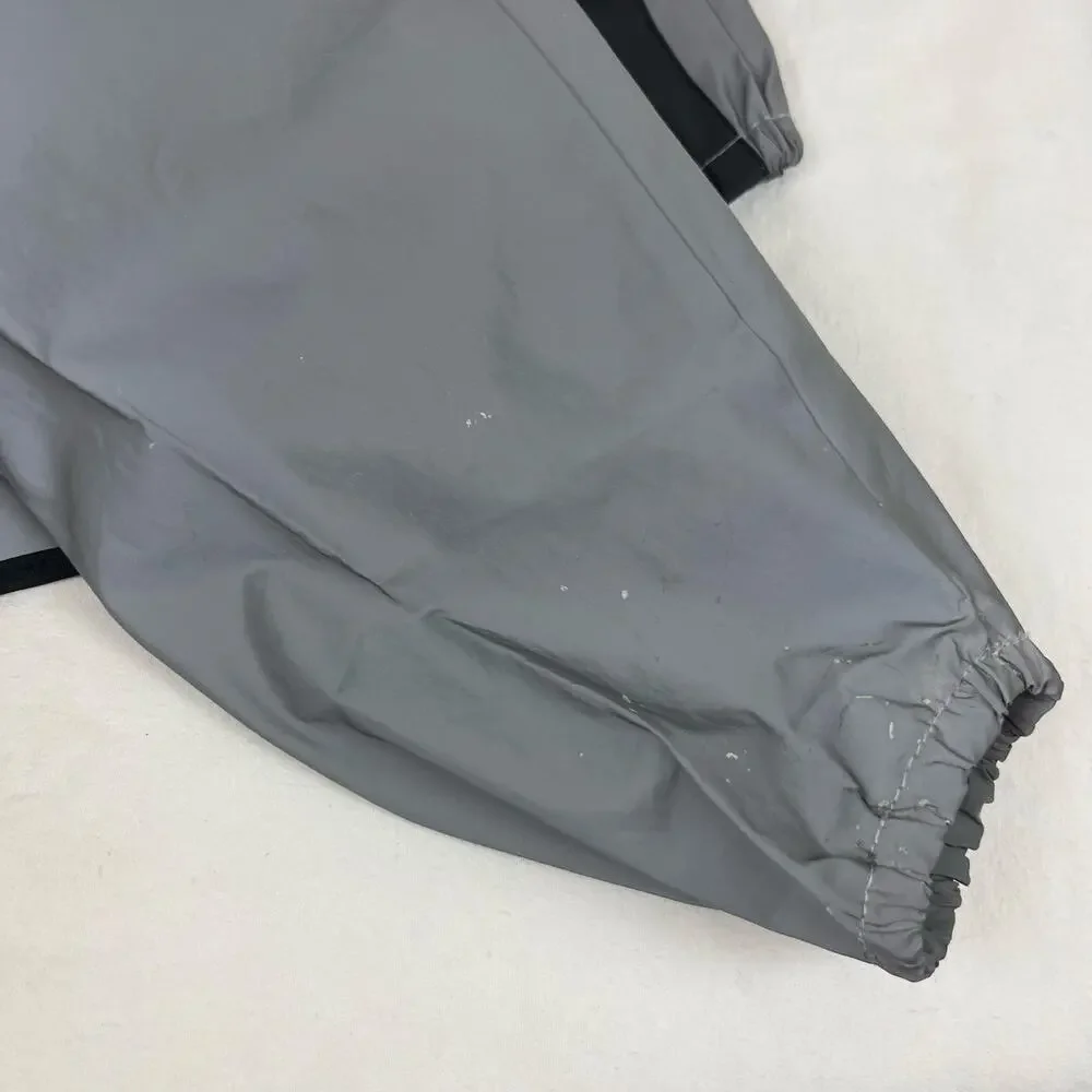 Vanpardo Reflective Hi-Vis Waterproof Outdoor Dog Rain Coat Gray Canine MEDIUM